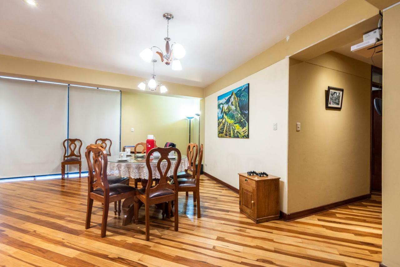 Espacioso Confortable Apartamento Familia Cuzco Esterno foto